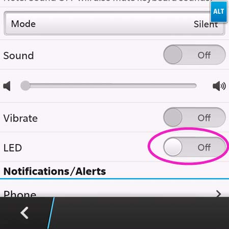 How to Turn Off Flash Notification