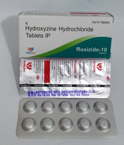 Hydroxyzine Side Effects - A Pack of  Hydroxyzine Tablets