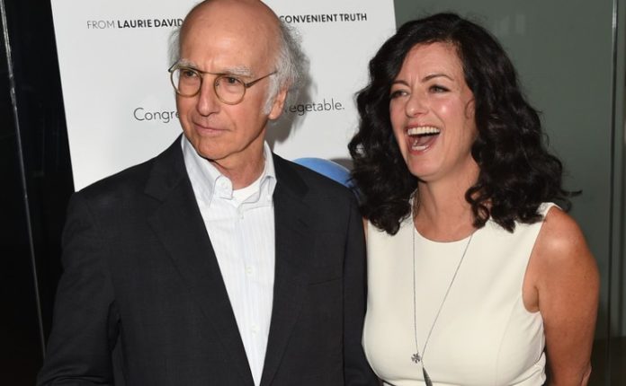 Larry David with ex wife Laurie David