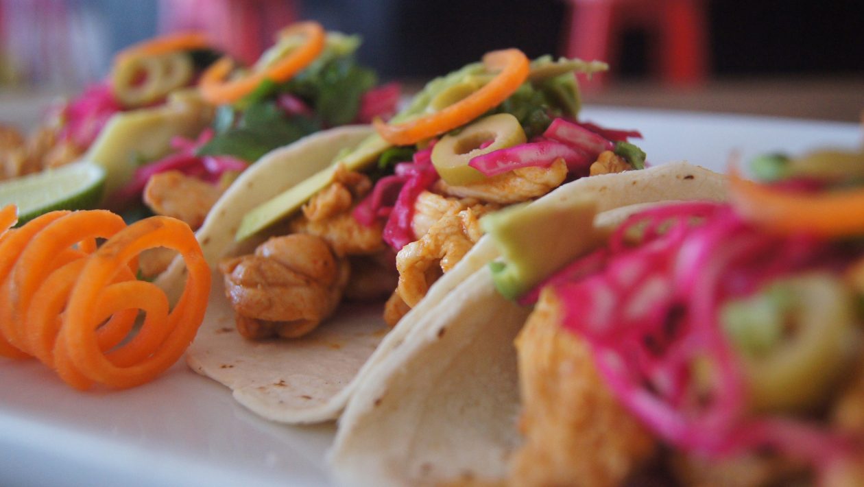 spicy shrimp tacos