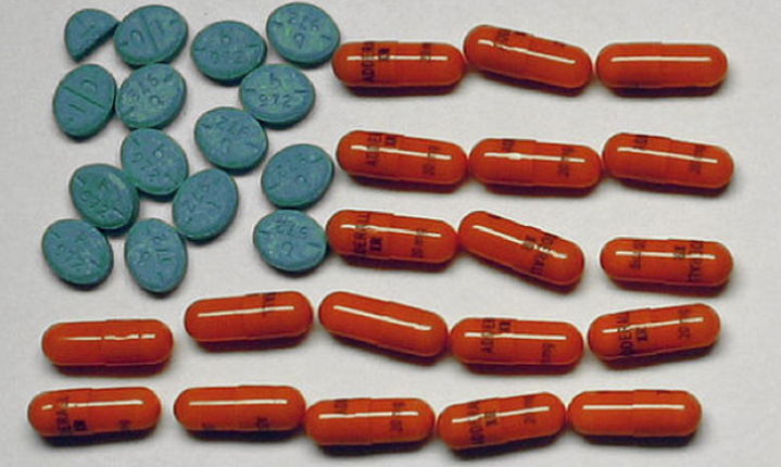 Adderall Drug Tablets and Capsules
