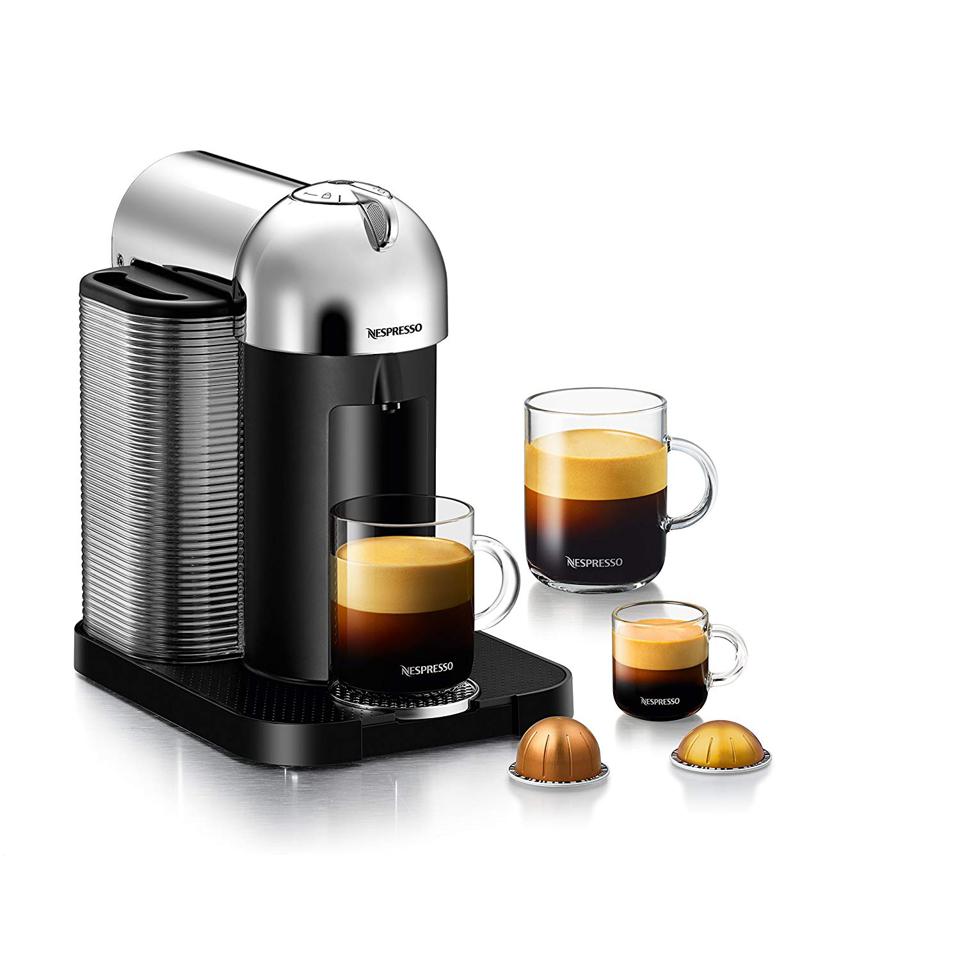 Nespresso coffee machine and coffee capsules