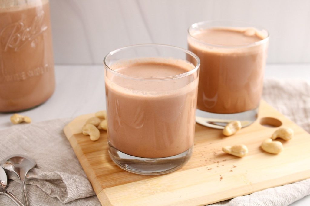 Chocolate Cashew Milk - Coffee Creamer