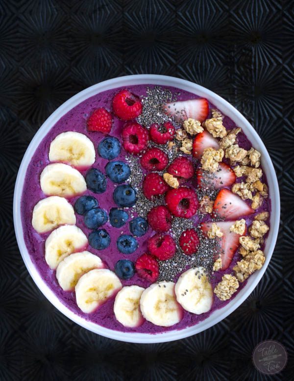 Acai Smoothie Bowl - Smoothie for Bloating