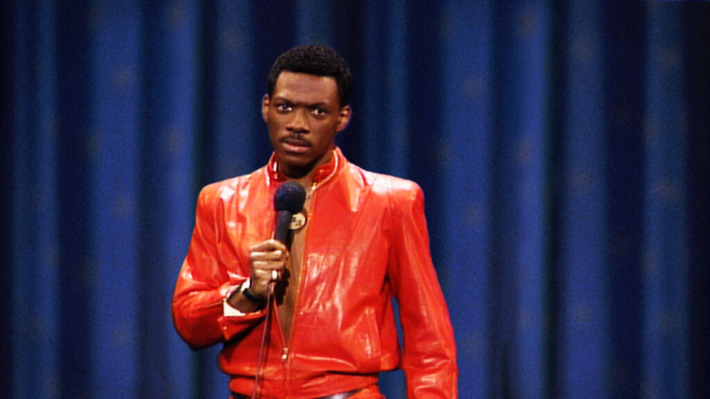 Eddie Murphy on a Stage