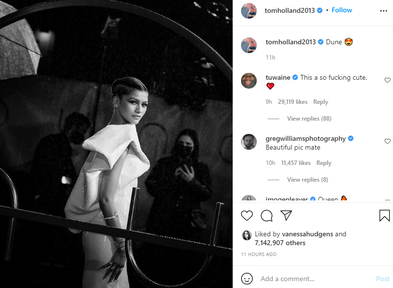 Tom Holland and Zendaya